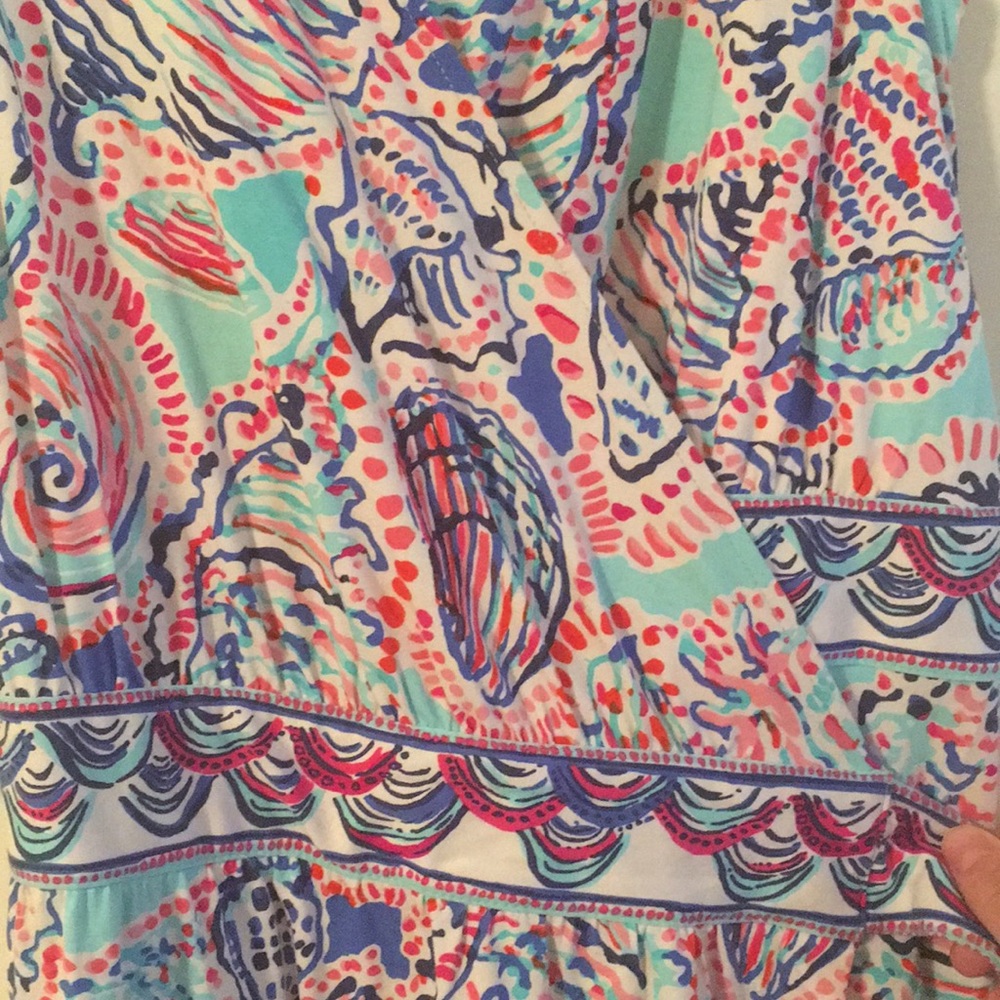 Lilly Pulitzer Bellini Wrap Dress - Picture 6 of 8
